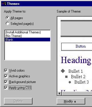 Nastaven Theme. Musel jsem to oznout, ten dialog nejde zit.